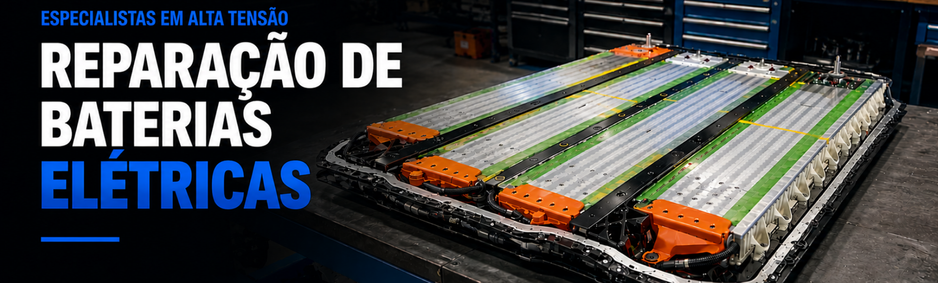 reparação de baterias de viaturas elétricas